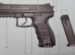 HK P30L Pistol 9mmx1